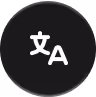 Visual de transcrição multilíngue